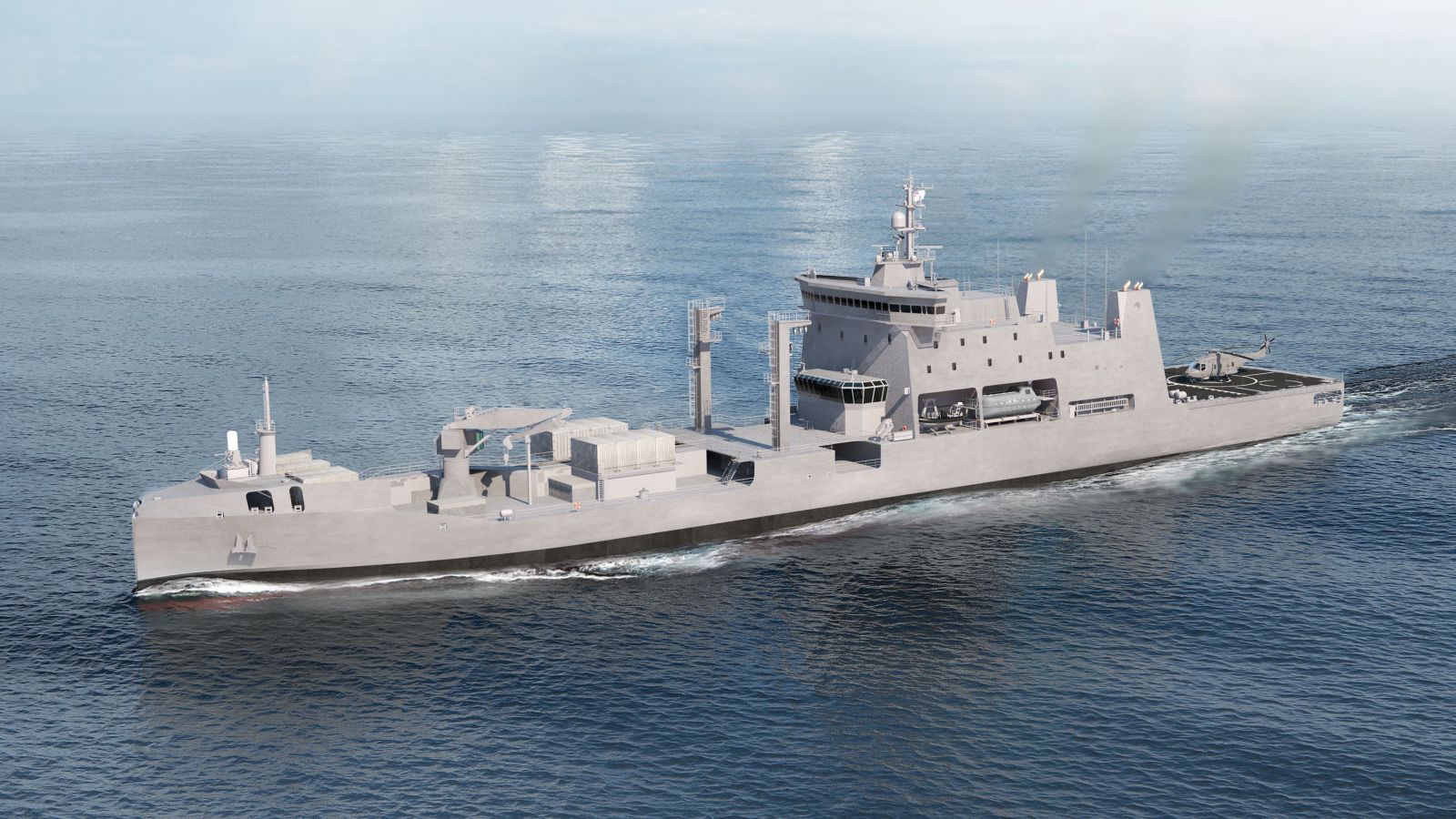 HHI Wins Logistics Support Vessel Order